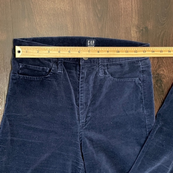 Gap Blue Velvet/Velour Pants - Picture 4 of 10